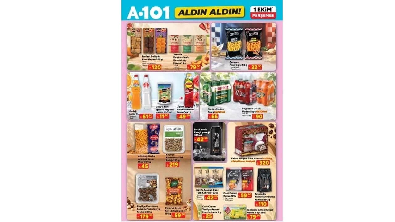 Foto - 1 Ekim’den itibaren geçerli olacak! A101'de indirim şov başladı