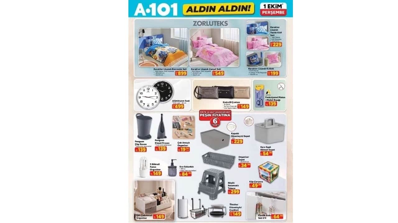 Foto - 1 Ekim’den itibaren geçerli olacak! A101'de indirim şov başladı