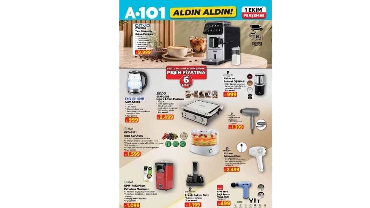 Foto - 1 Ekim’den itibaren geçerli olacak! A101'de indirim şov başladı