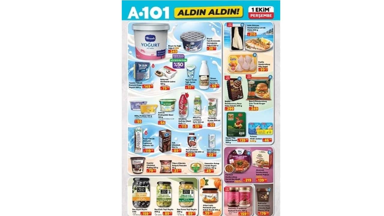 Foto - 1 Ekim’den itibaren geçerli olacak! A101'de indirim şov başladı