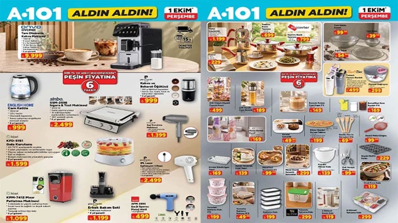 Foto - 1 Ekim’den itibaren geçerli olacak! A101'de indirim şov başladı