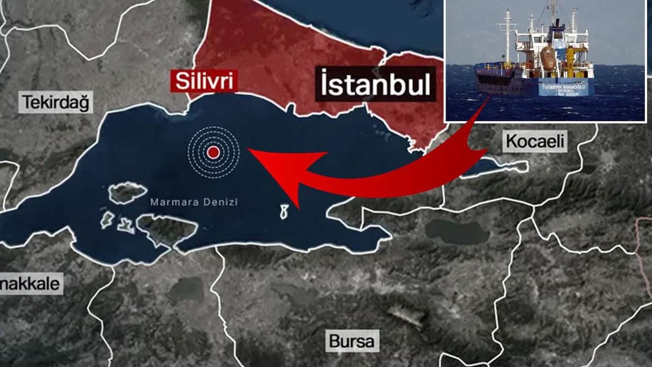 Foto - 10 personelle irtibat kurulamamıştı! Marmara’daki gemi kazasından kötü haber geldi