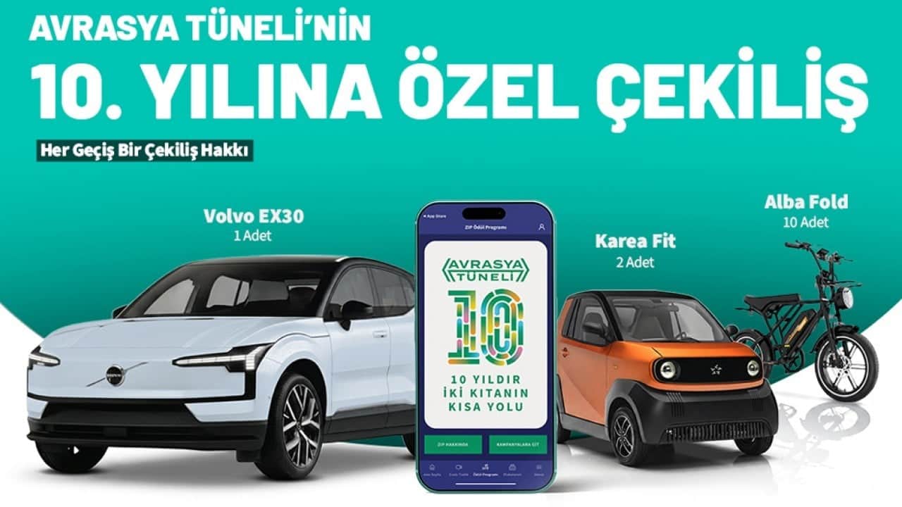 Foto - 10. yıla özel çekilişli kampanya! Avrasya Tüneli’nden geçenlere ödül geliyor