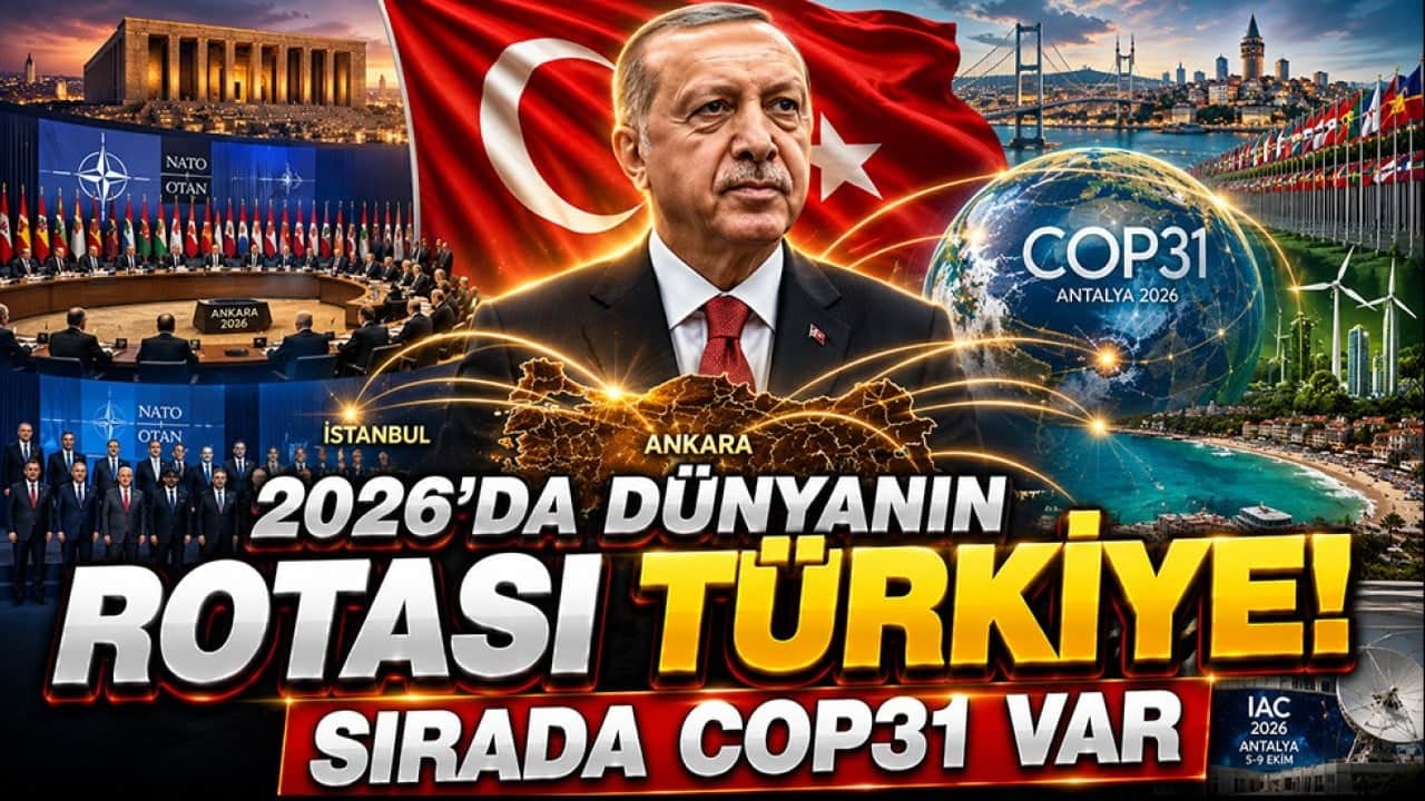 2026’da dünyanın rotası Türkiye oldu! Sırada COP31…