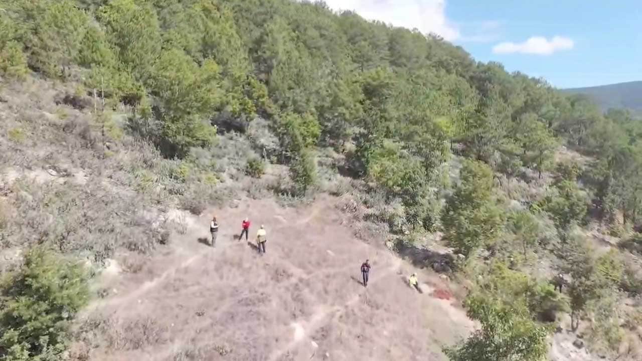 Foto - 3 gündür kayıptı! Zihinsel engelli kadın drondan kaçamadı