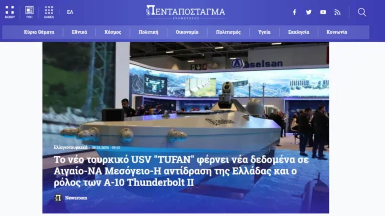 Foto - 50 knot hızla geliyor, radara yakalanmıyor! Yunanistan’da "TUFAN" kamikaze İDA paniği başladı: Ege ve Doğu Akdeniz’de dengeleri değiştirecek