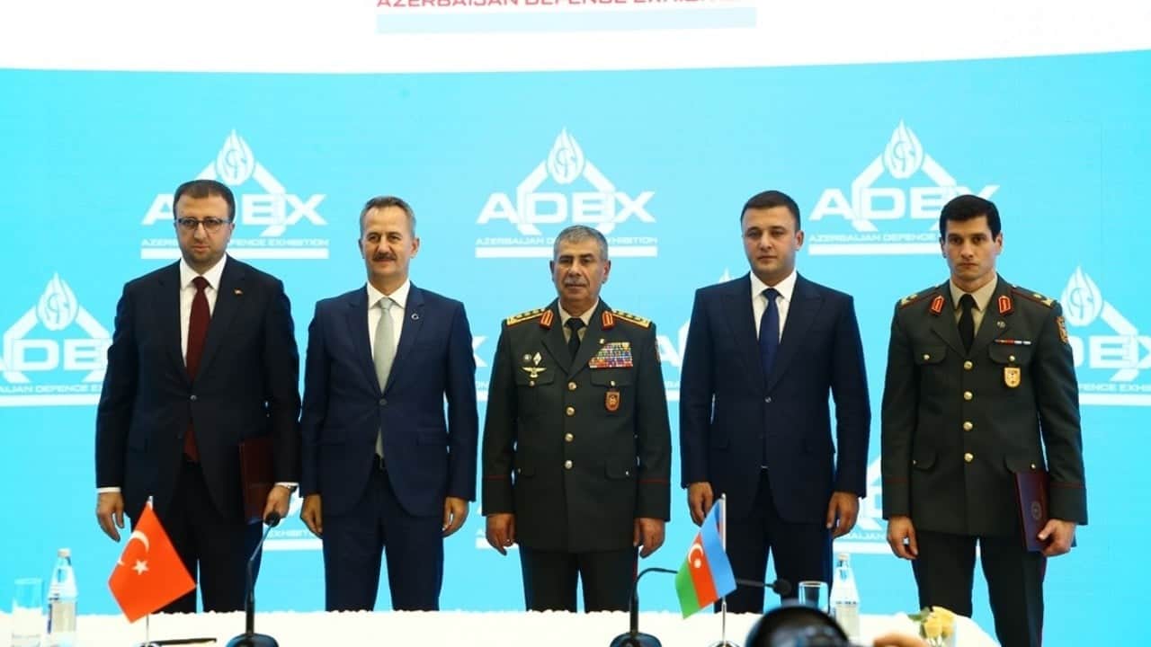 Foto - 500 milyon doların üzerinde sözleşme imzalandı! Savunma sanayimiz Bakü’de şov yaptı
