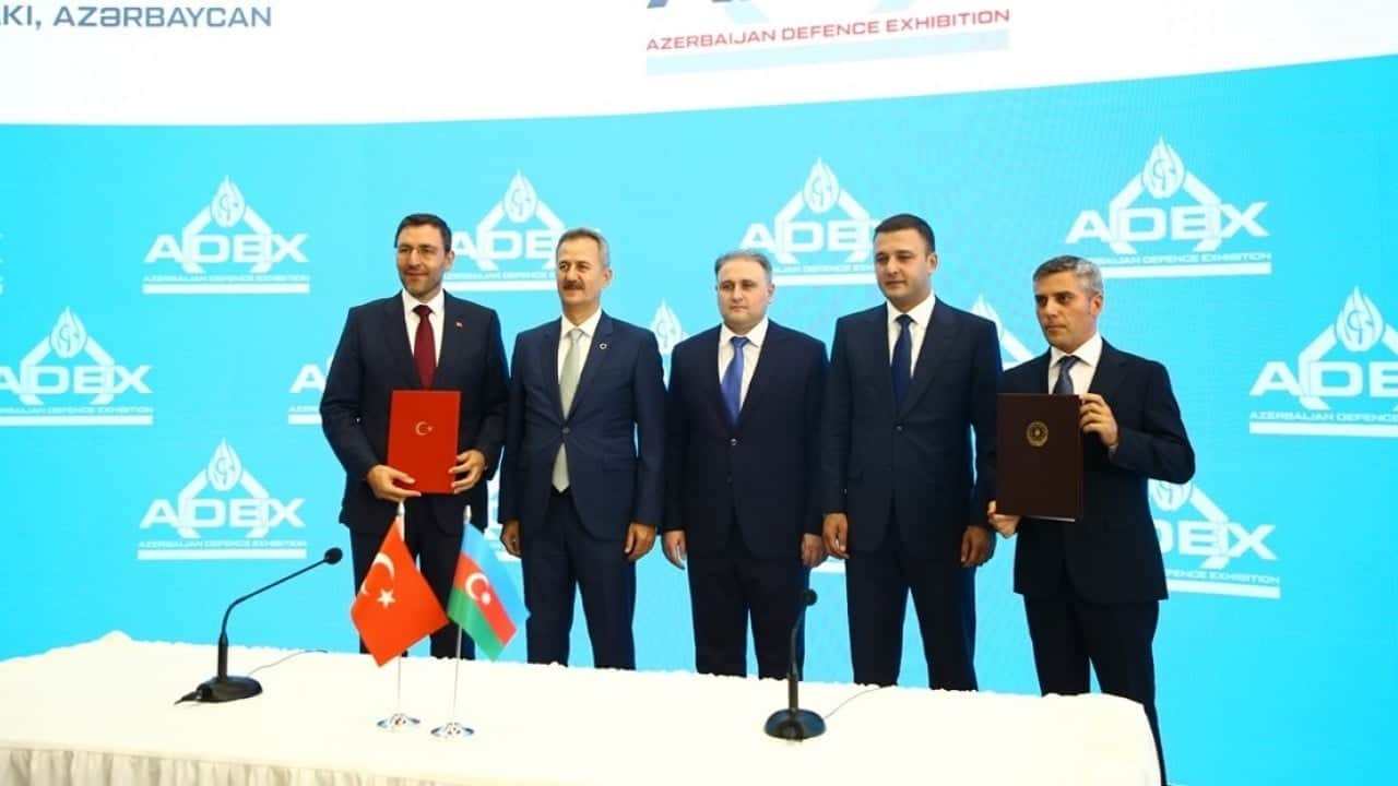 Foto - 500 milyon doların üzerinde sözleşme imzalandı! Savunma sanayimiz Bakü’de şov yaptı