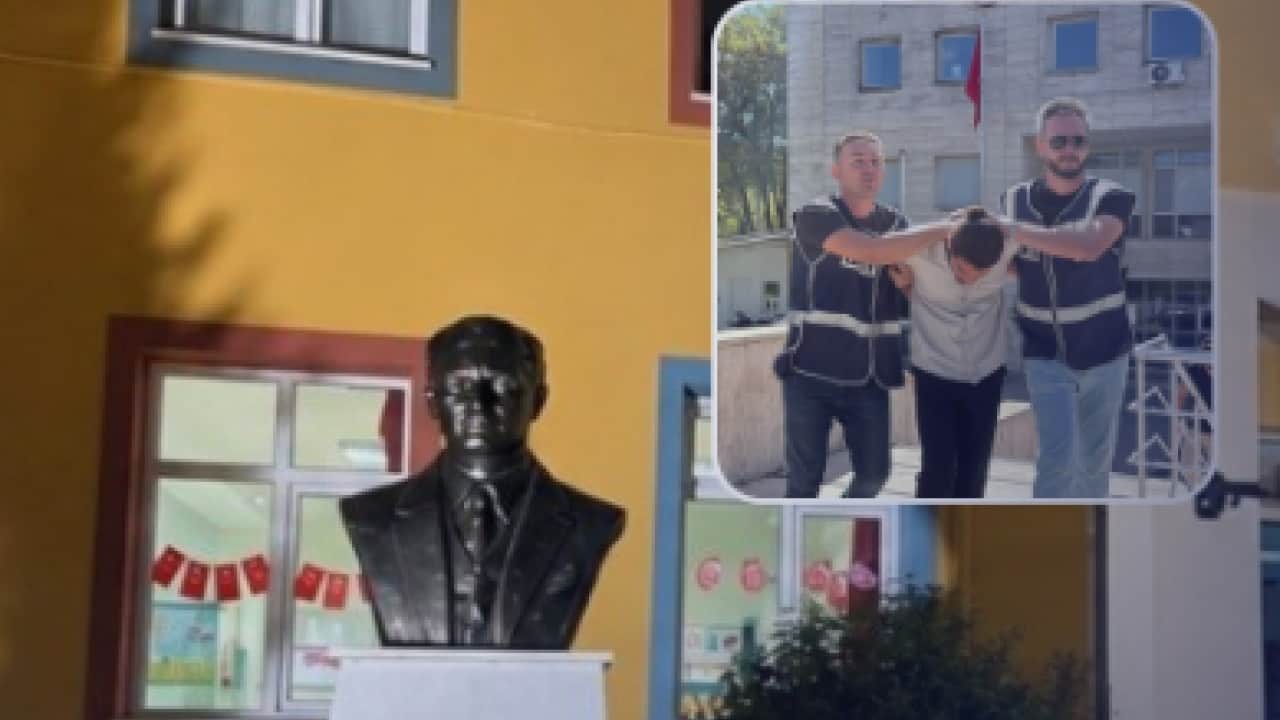 5816 yine tartışmaların odağında: Büst çalan vatandaşa hapis yolu