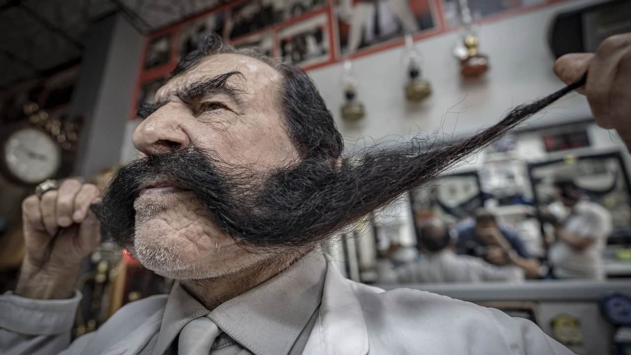 Foto - 70 yıldır bıyıklarını kesmiyor! Horasanlı Pala’nın sırrını kimse bilmiyor