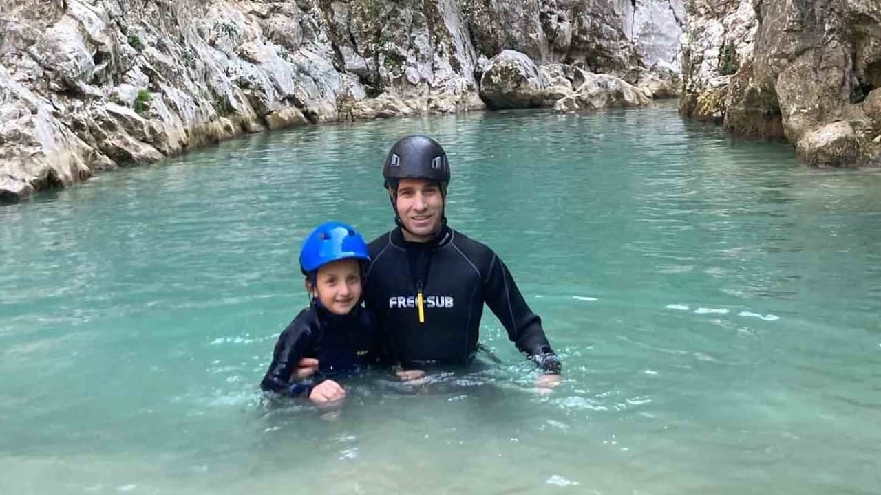 Foto - 8 yaşındaki küçük çocuk şaşırttı: Bursa’nın en genç kanyoncusu oldu
