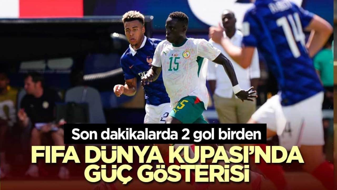 90+5 ve 90+6'da goller geldi! Fransa son dakika golleriyle kazandı