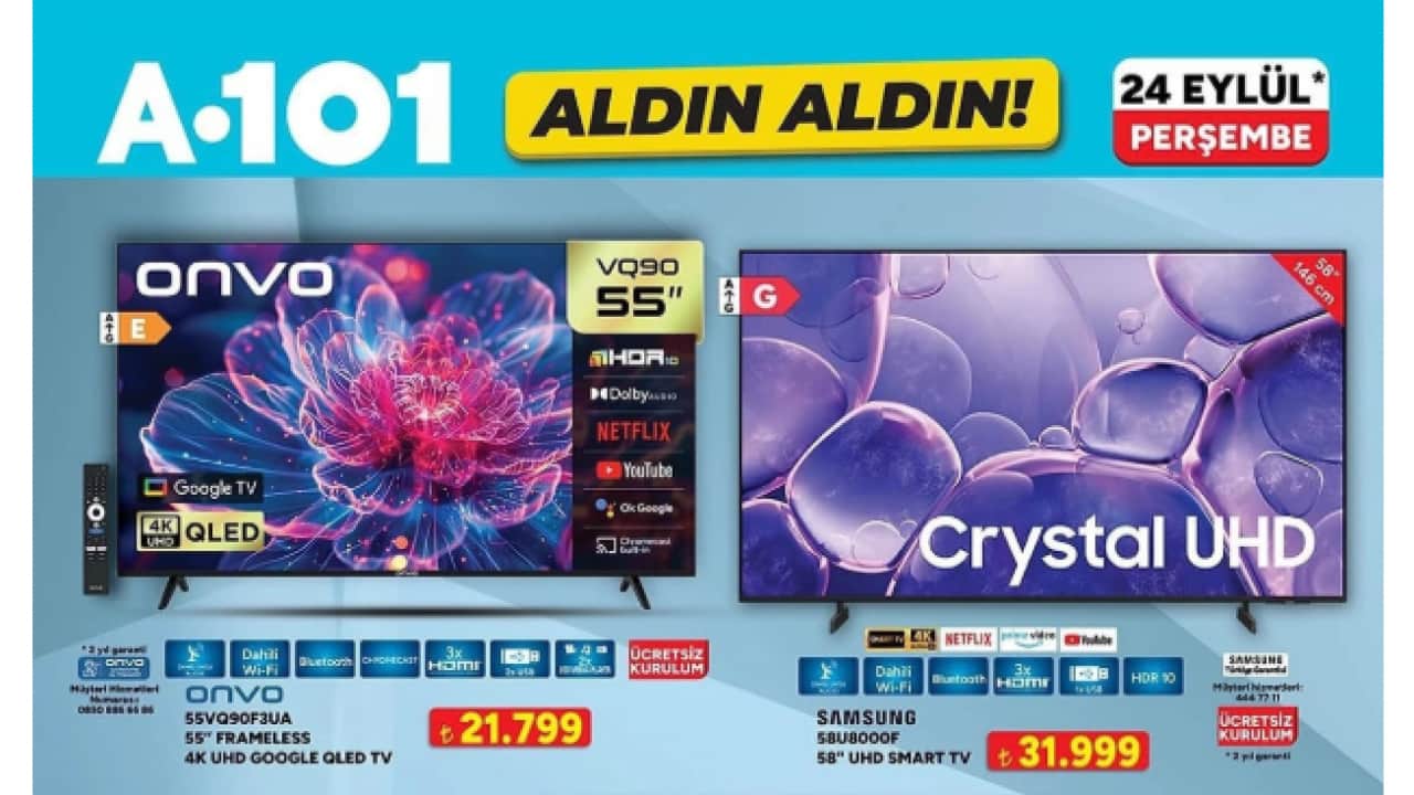 Foto - A101 14 Eylül kataloğu yayımlandı: Herkes markete akın edecek!