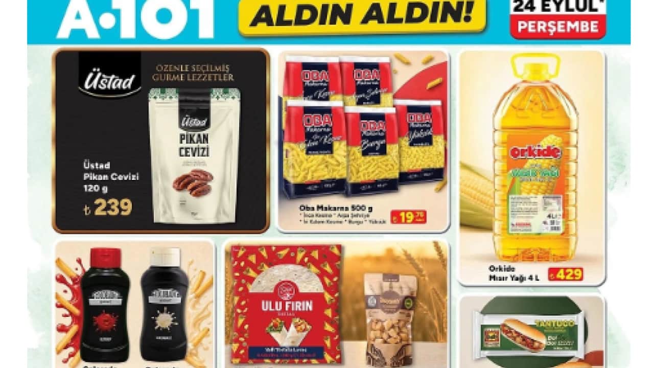 Foto - A101 14 Eylül kataloğu yayımlandı: Herkes markete akın edecek!