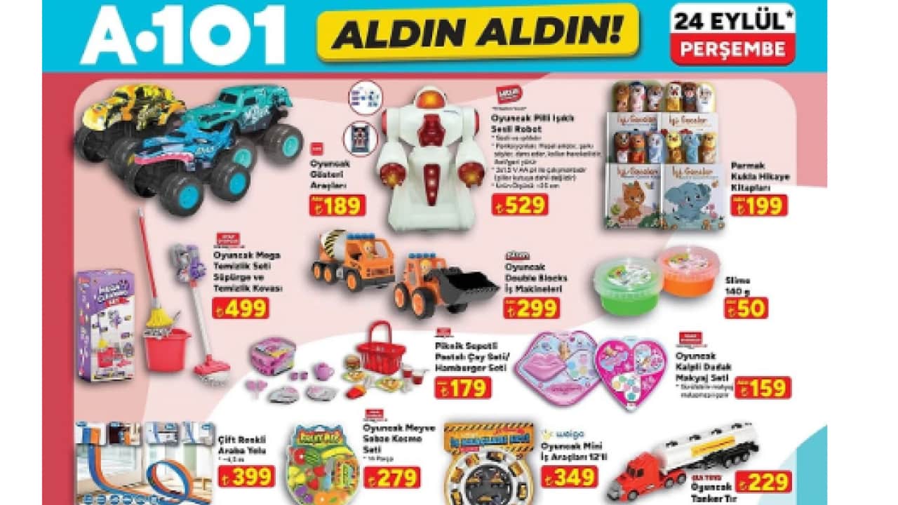 Foto - A101 14 Eylül kataloğu yayımlandı: Herkes markete akın edecek!