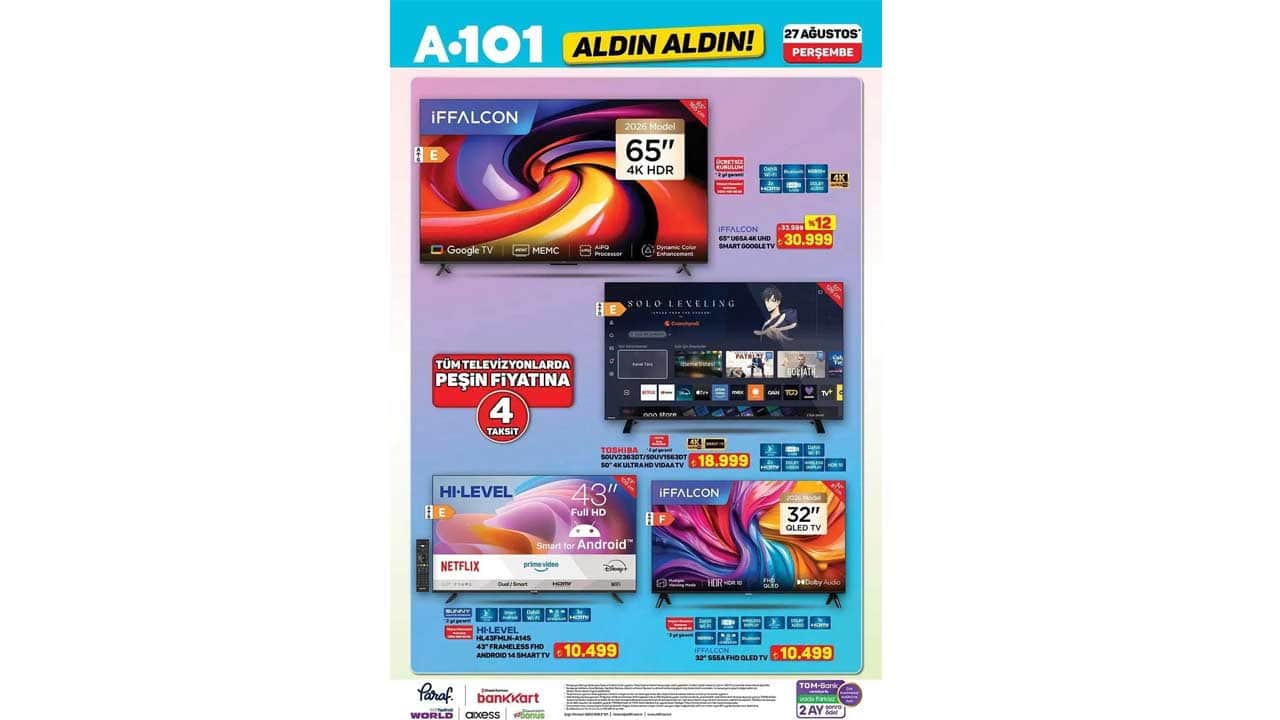 Foto - A101 bu hafta tam bomba! 27 Ağustos A101 kataloğunda dev indirimler… Elektrikli araba bile var!