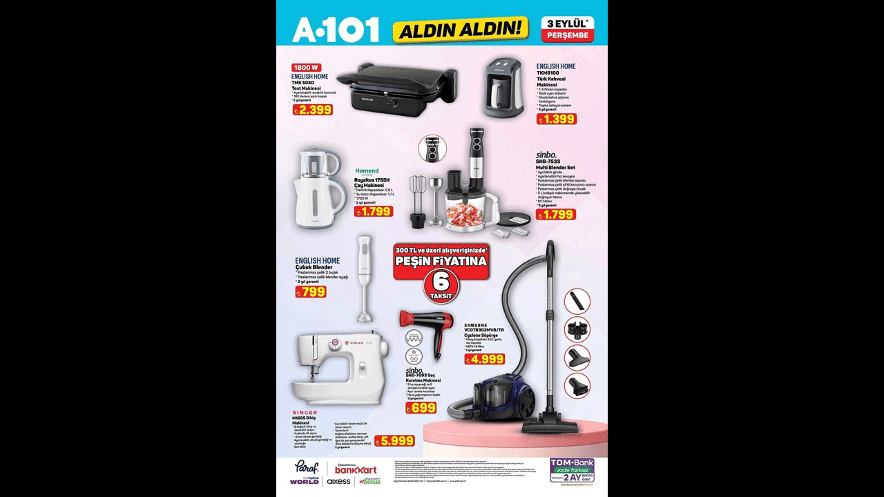 Foto - A101 indirim festivali başladı! Motosikletten gıdaya dev fırsat listesi sızdı!