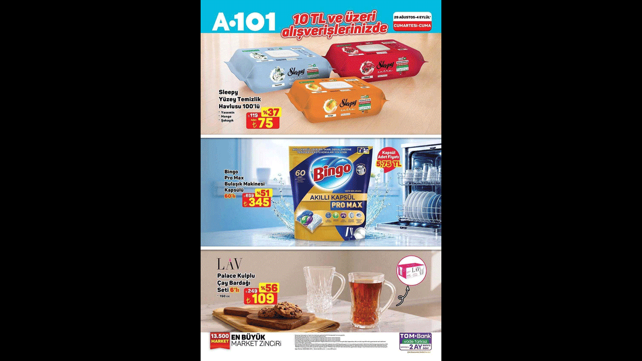 Foto - A101 indirim festivali başladı! Motosikletten gıdaya dev fırsat listesi sızdı!