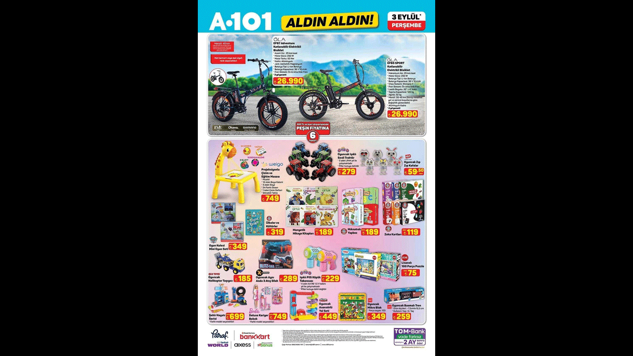 Foto - A101 indirim festivali başladı! Motosikletten gıdaya dev fırsat listesi sızdı!