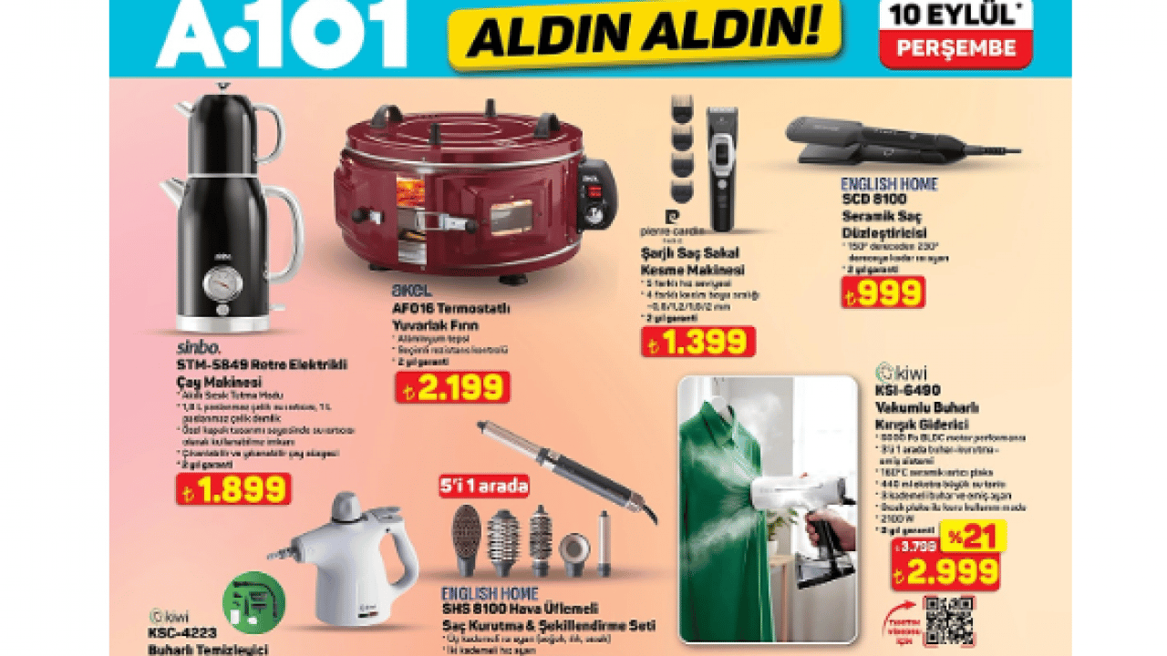 Foto - A101'e Cam Temizleme Robotu Geliyor! 10 Eylül 2026 A101 Aldın Aldın Kataloğu