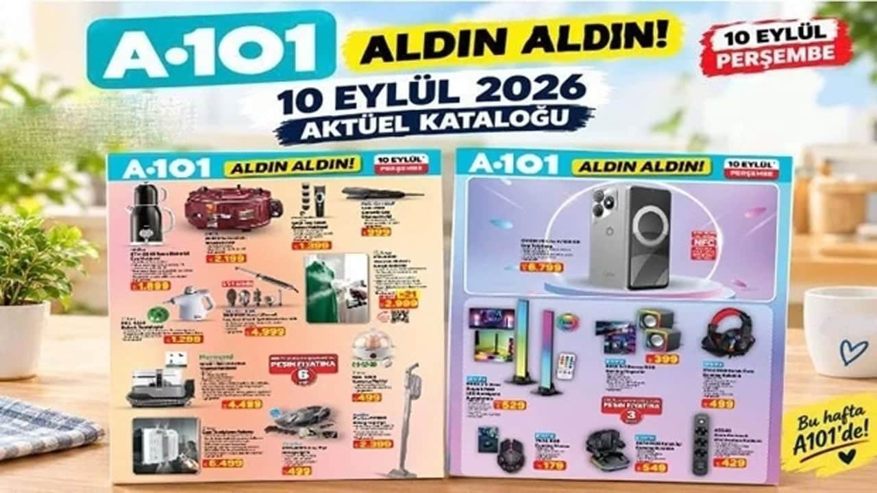Foto - A101’in 10 Eylül kataloğunda yok yok! Bu ürünleri alan aldı, kaçıran bahtına yandı!