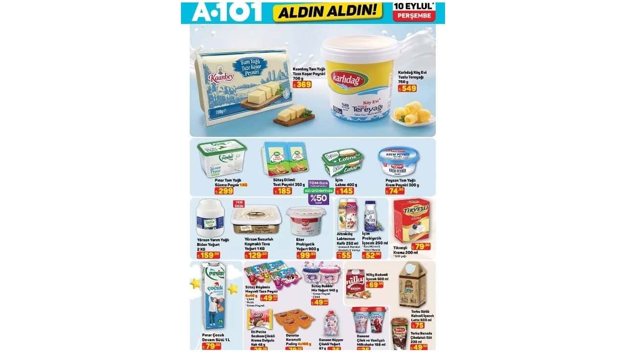 Foto - A101’in 10 Eylül kataloğunda yok yok! Bu ürünleri alan aldı, kaçıran bahtına yandı!