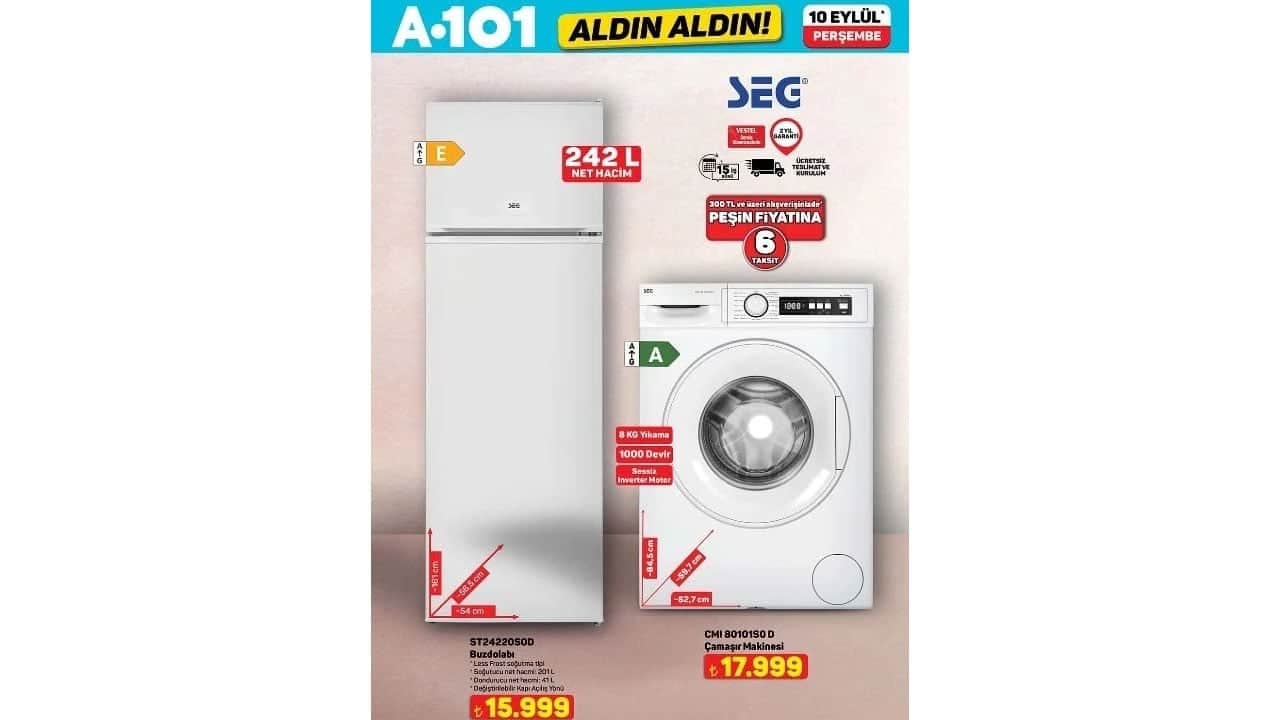 Foto - A101’in 10 Eylül kataloğunda yok yok! Bu ürünleri alan aldı, kaçıran bahtına yandı!