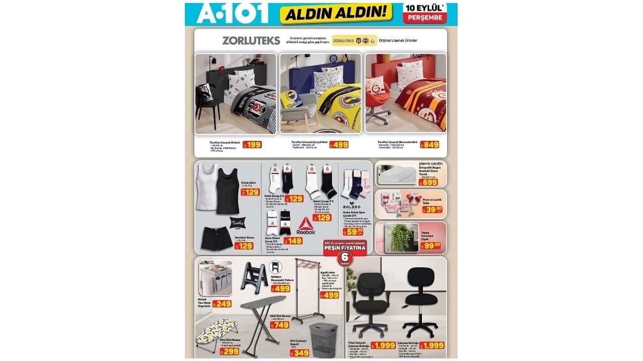 Foto - A101’in 10 Eylül kataloğunda yok yok! Bu ürünleri alan aldı, kaçıran bahtına yandı!