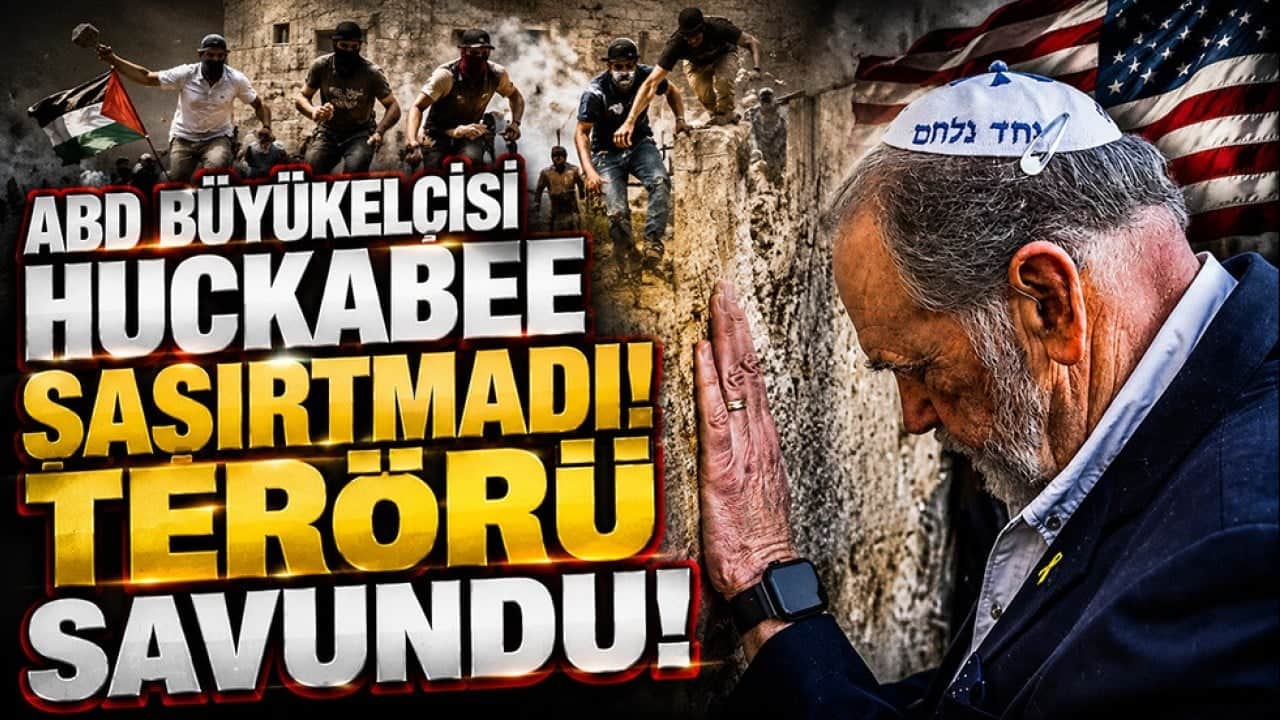ABD Büyükelçisi Huckabee yine şaşırtmadı! Yahudi çetelerin saldırısının ardından İsrail’i savundu