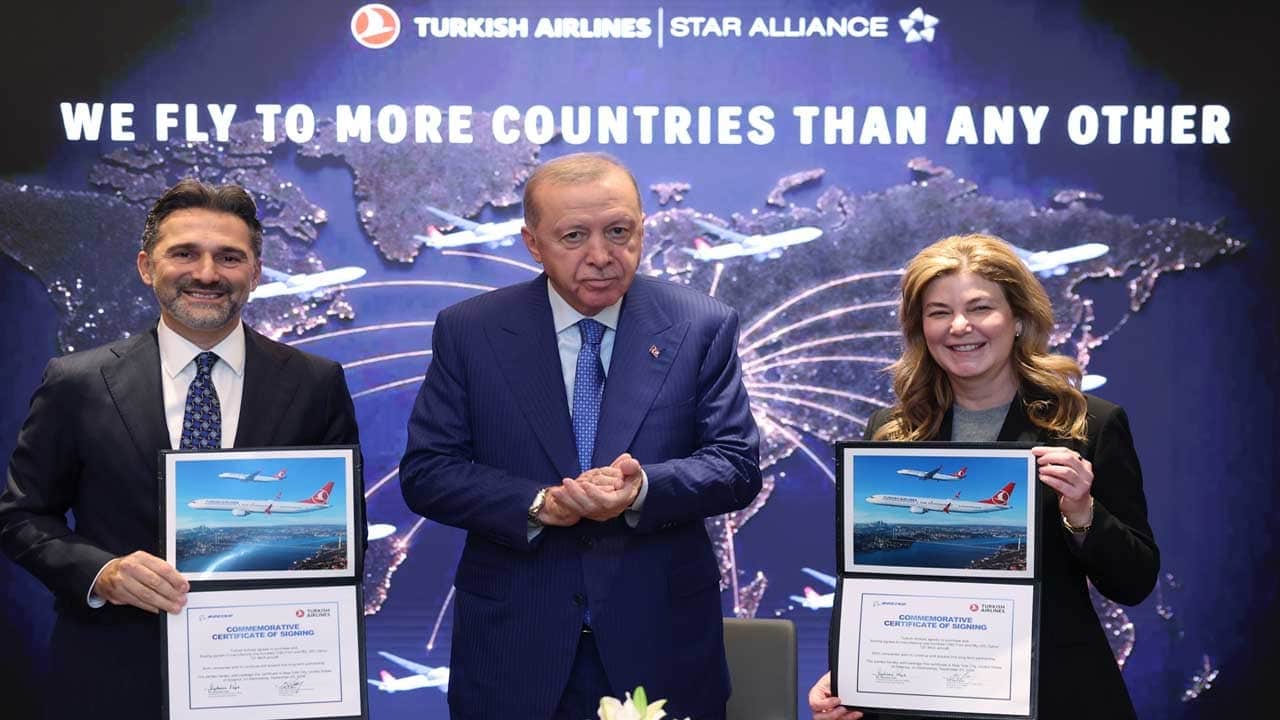 Foto - ABD’de imzalar atıldı: THY 150 uçak alacak