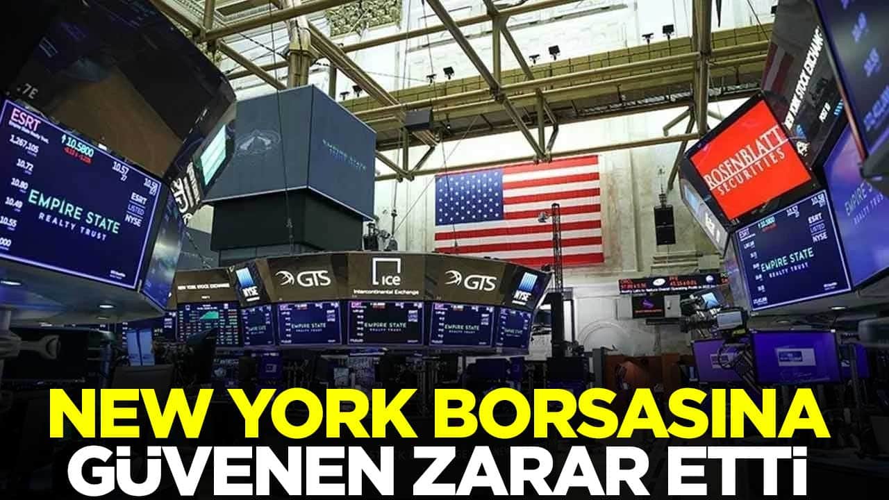 ABD'de işlem gören New York borsasına güvenen zarar etti