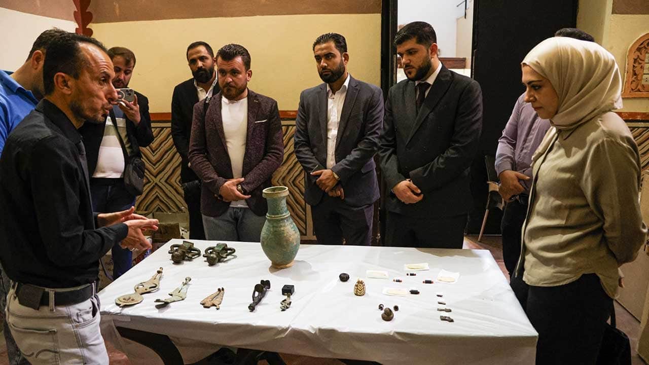 Foto - ABD'den iade edilen 21 eser Şam'da sergide!
