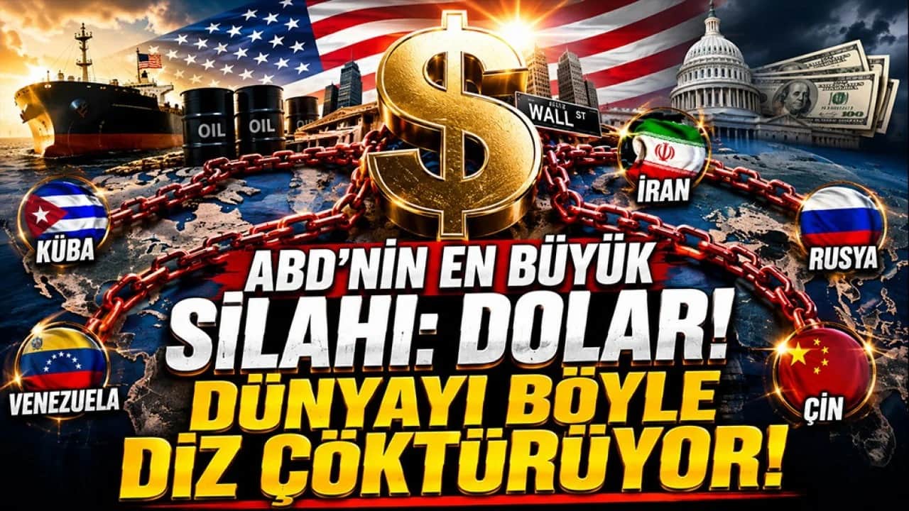ABD'nin ekonomik savaş silahı: Dolarla dünyaya diz çöktürme planı!
