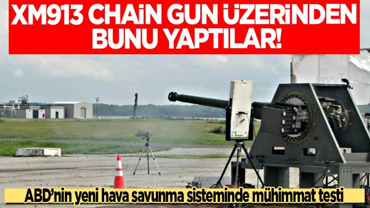 ABD bile yeni hava savunma sisteminde mühimmat testini geçti