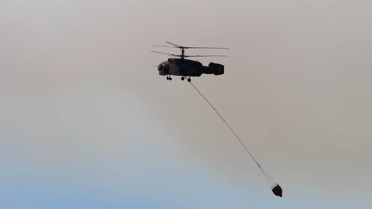 Foto - Adana'da orman yangını! Evler tahliye edildi, uçak ve helikopterler bölgede