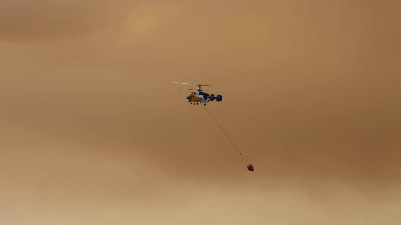 Adana'da orman yangını! Evler tahliye edildi, uçak ve helikopterler bölgede