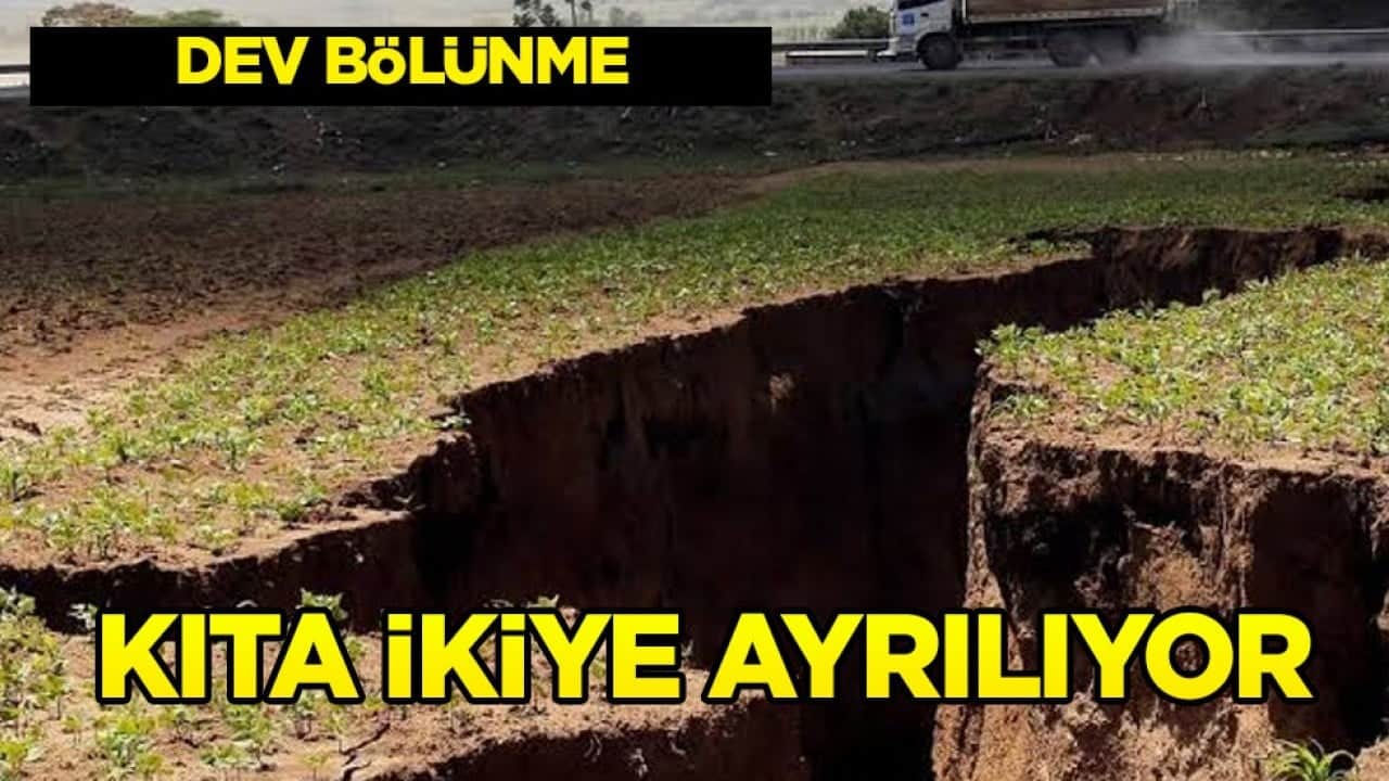 Afrika kıtası 'iki'ye ayrılıyor biliyor muyuz? Büyüklüğünde alan hesapları yapıldı: Hareketliliği tespit edildi