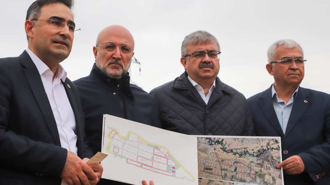Foto - Afyonkarahisar'da dev yatırım: Türkiye'nin ilk 'Yeşil OSB'si' Sinanpaşa'da yükseliyor