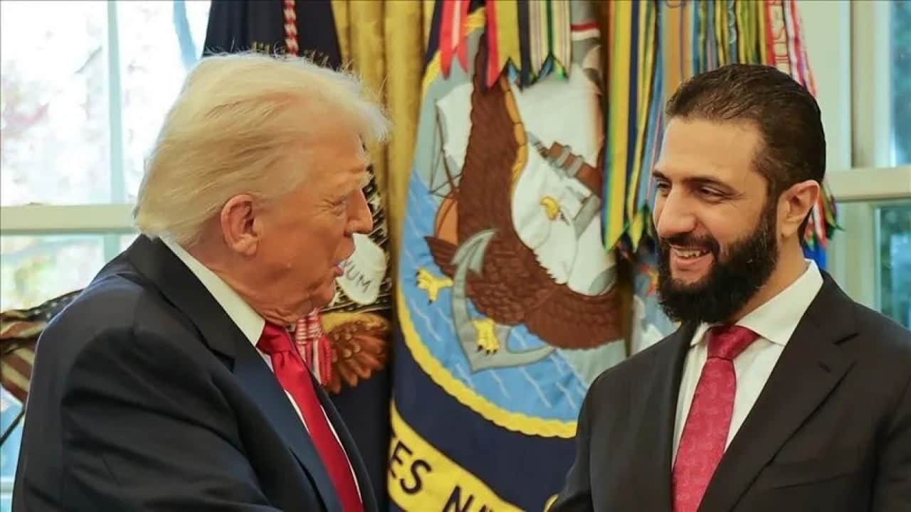 Foto - Ahmed El Şara Trump'ın yüzüne söyledi: Neden New Jersey'yi vermiyorsun?