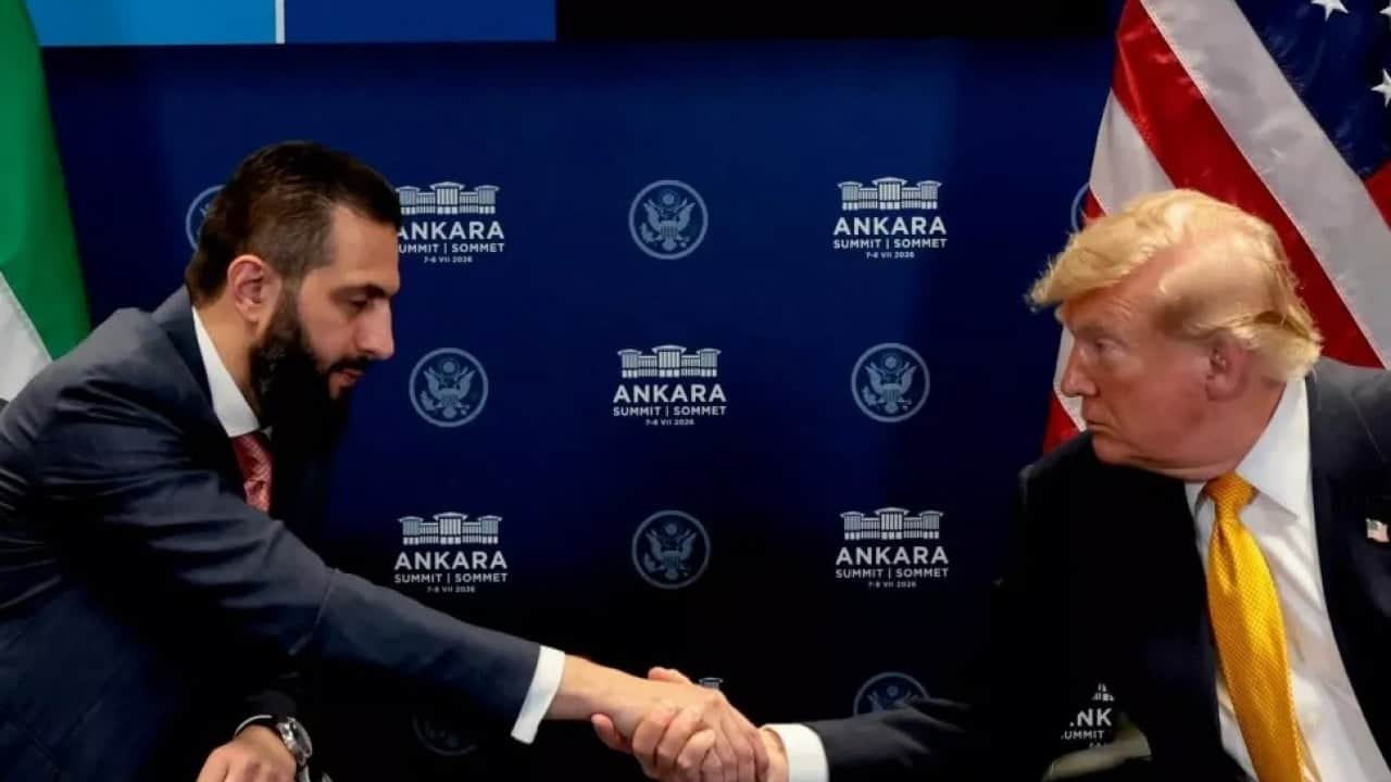 Foto - Ahmed El Şara Trump'ın yüzüne söyledi: Neden New Jersey'yi vermiyorsun?