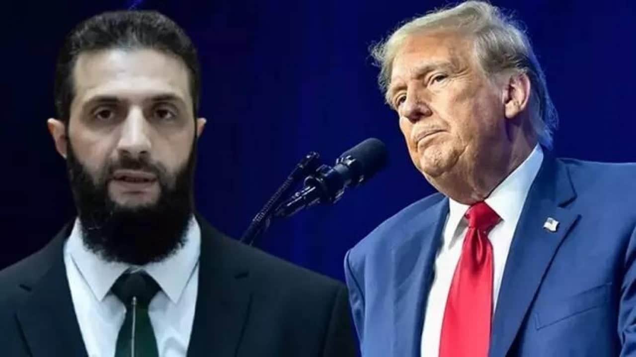 Foto - Ahmed El Şara Trump'ın yüzüne söyledi: Neden New Jersey'yi vermiyorsun?