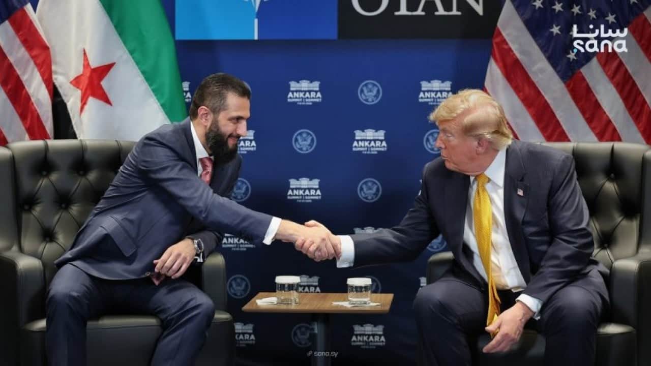 Foto - Ahmed El Şara Trump'ın yüzüne söyledi: Neden New Jersey'yi vermiyorsun?