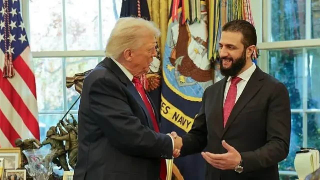 Foto - Ahmed El Şara Trump'ın yüzüne söyledi: Neden New Jersey'yi vermiyorsun?