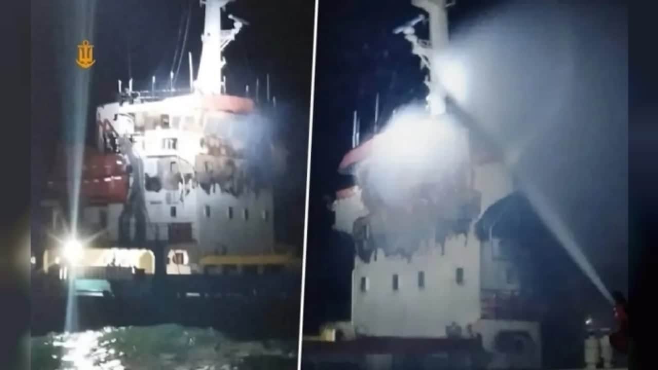 Ajanslar son dakika koduyla servis ediyor! Karadeniz’de Türk gemisi vuruldu