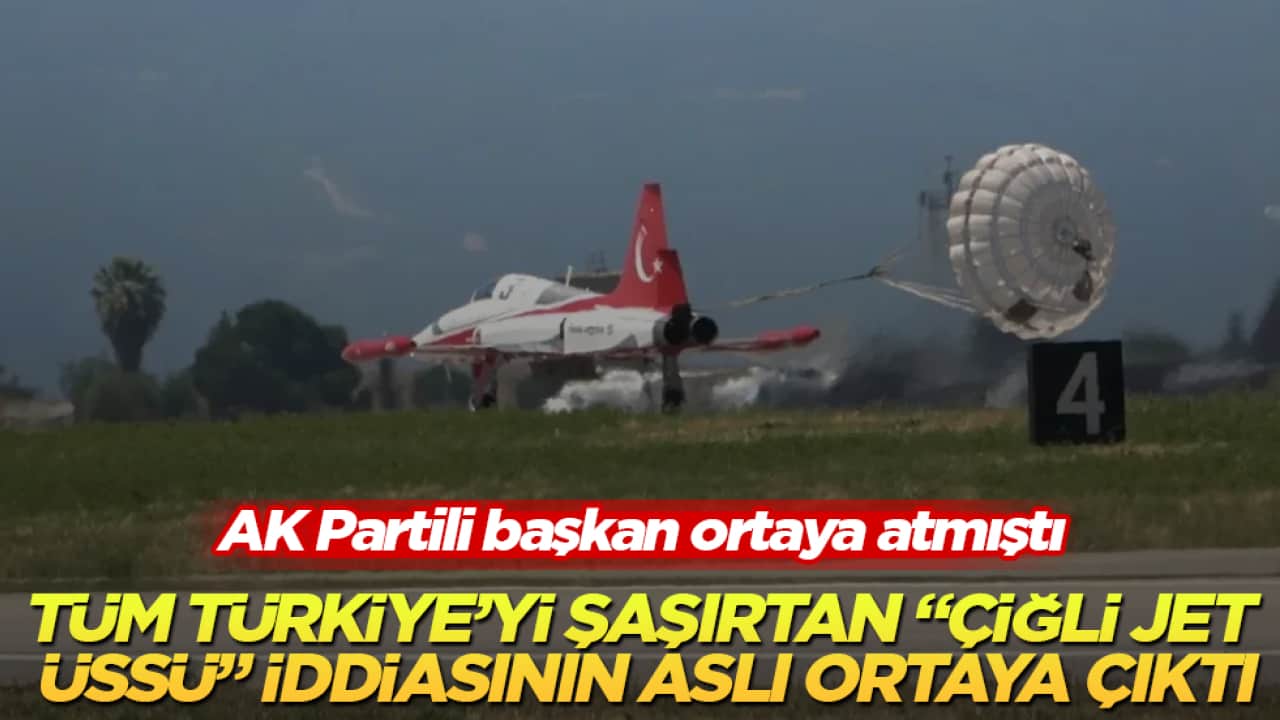 AK Partili başkan ortaya atmıştı! Tüm Türkiye’yi şaşırtan "Çiğli Jet Üssü" iddiasının aslı ortaya çıktı