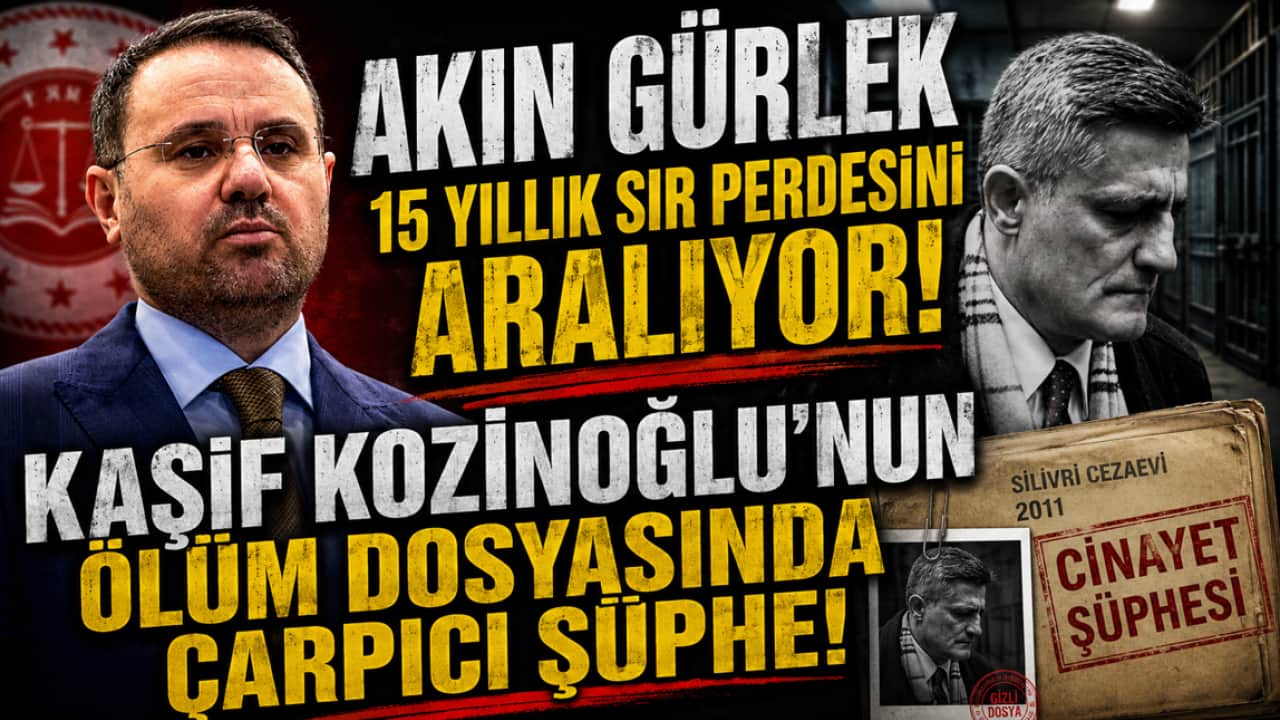Akın Gürlek 15 yıllık sır perdesini aralıyor! Kaşif Kozinoğlu’nun ölüm dosyasında çarpıcı şüphe