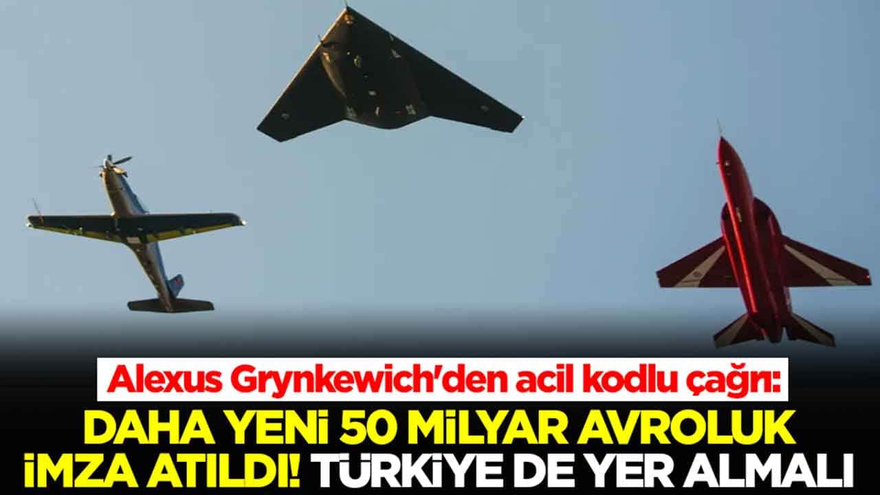 Alexus Grynkewich'den acil kodlu çağrı: Daha yeni 50 milyar avroluk imza atıldı! Türkiye de yer almalı