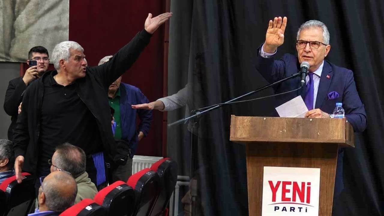 Foto - Allah Türkiye’yi bu zihniyetten korusun! Yeni Parti kongresinde kürsü kavgası