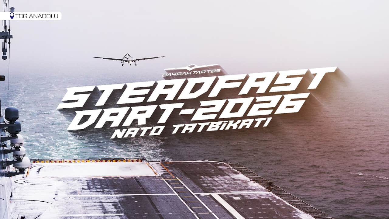 Almanya kıyıları "Türk" diye inledi! NATO'nun en büyüğünde başrol bizim: TCG Anadolu ve TB3 nefes kesti