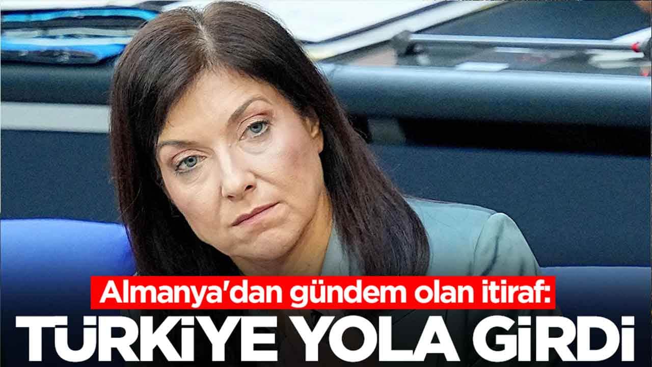 Almanya'dan gündem olan itiraf: Türkiye yola girdi